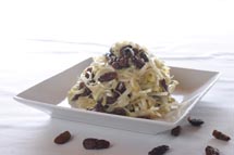 BelgianEndiveSaladwithVanillaandRaisinsandVanillaVinaigrette